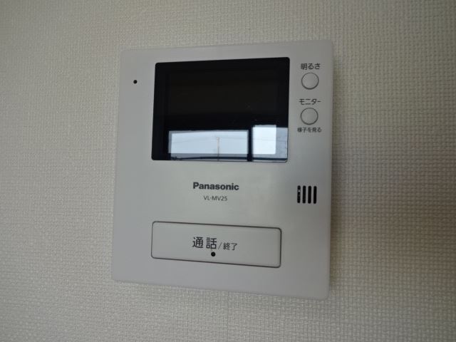 セキュリティ　ＴＶモニター付インターフォンです。