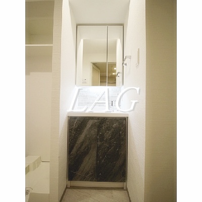 洗面設備　洗面台です。