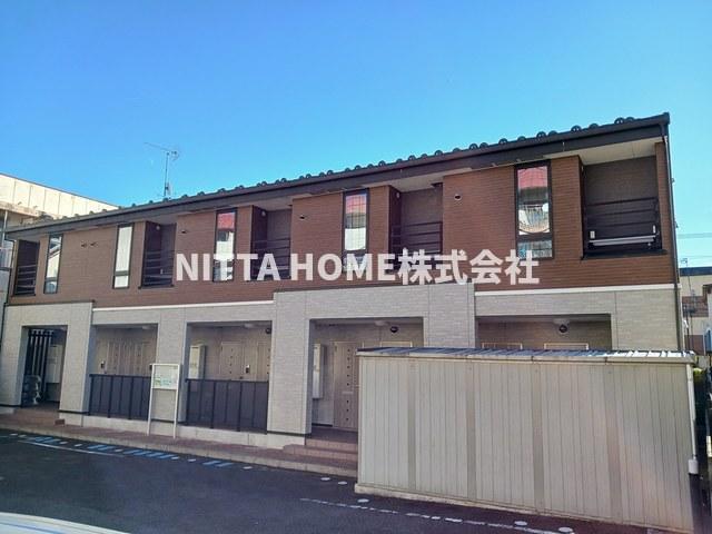 建物外観　サンルーム付きのアパートです☆彡