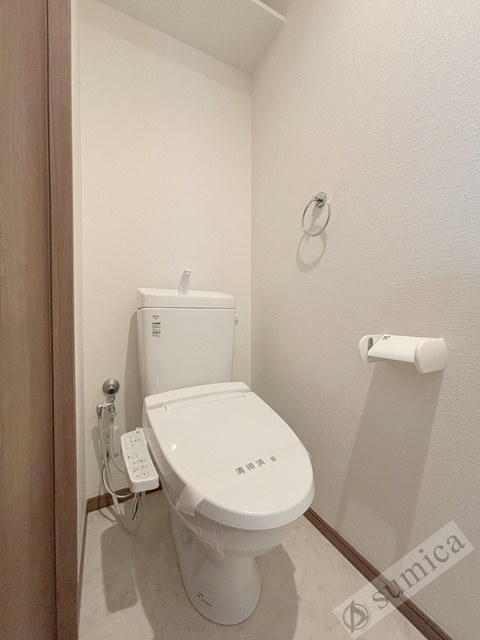 トイレ　清潔感のあるトイレです。