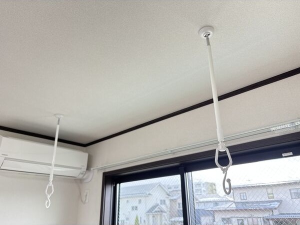 その他設備　室内物干し機