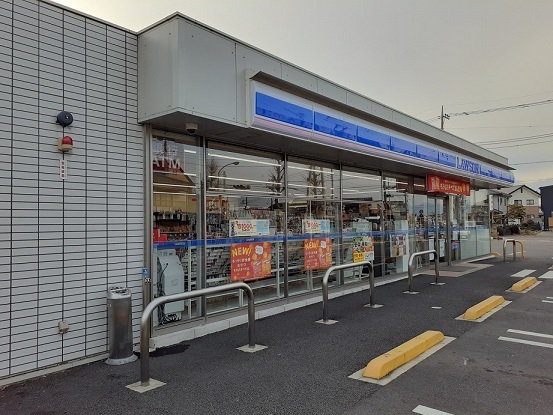 コンビニ　ローソン高崎新町店（コンビニ）まで800m
