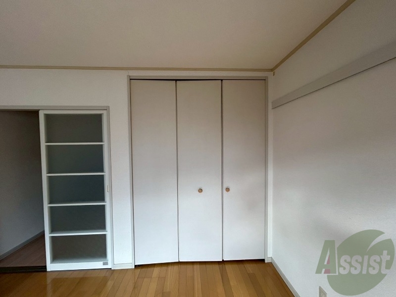 収納　ここに収納があります。収納があると部屋が広く使えます。
