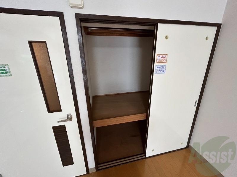 収納　収納もバッチリあるのでお部屋が片付きますよ！