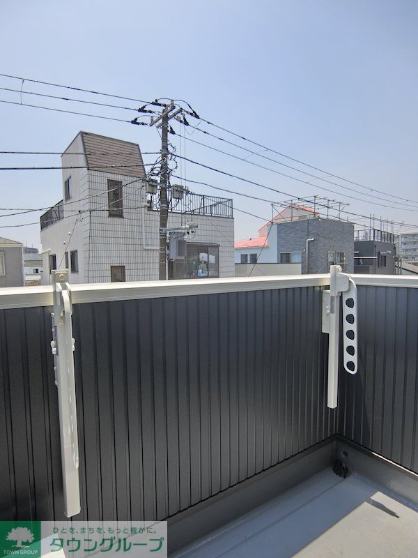 バルコニー　2.3階はバルコニー付き