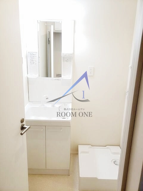 洗面設備　洗面台です。