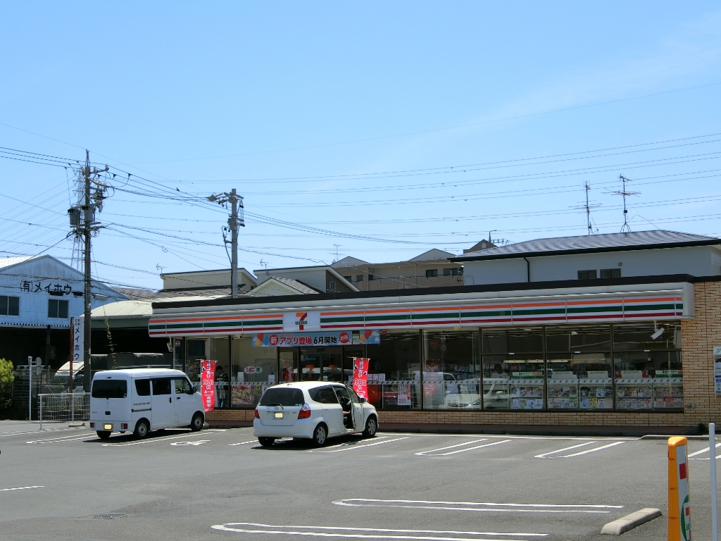 コンビニ　セブンイレブン 清水長崎北店（コンビニ）まで154m