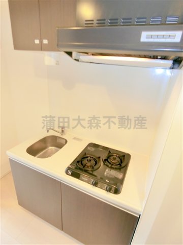 キッチン　2口ガスシステムキッチン