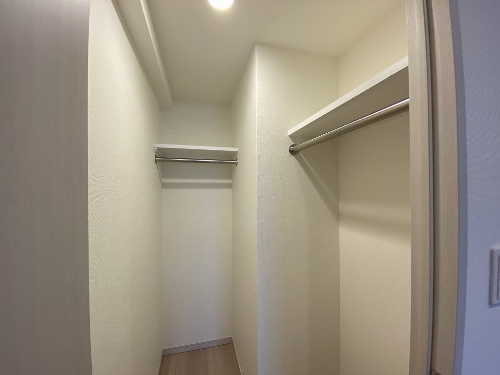 収納　大きなスペースがあり、収納には困りません
