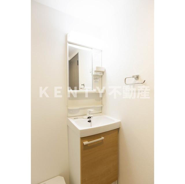 洗面設備　洗面所です