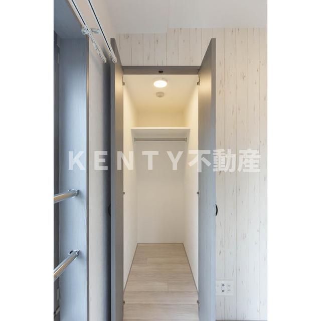 収納　収納のためのスペースです