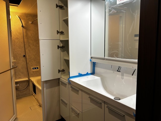 洗面設備　※写真は同タイプ住戸です。