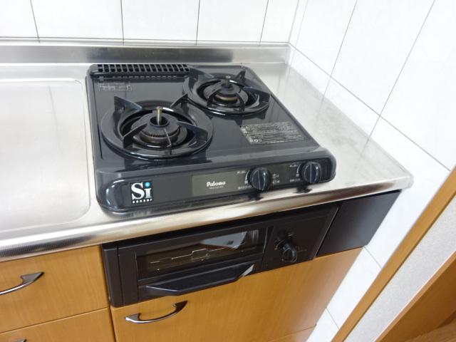 その他設備　グリル付ガスコンロ