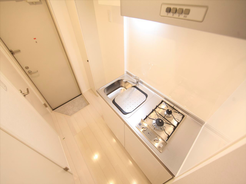 キッチン　システムキッチン（ガス2口コンロ付）