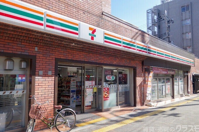 コンビニ　セブンイレブン京都西大路御池店（コンビニ）まで455m