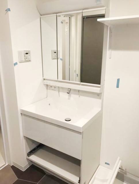 洗面設備　独立洗面台付き