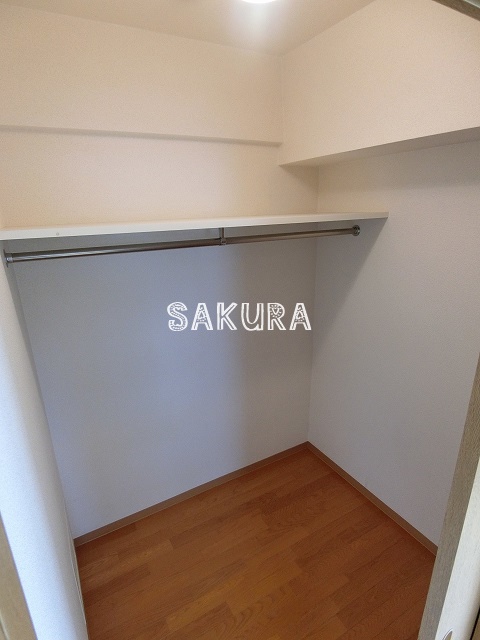 収納　大容量のウォークインクローゼット♪