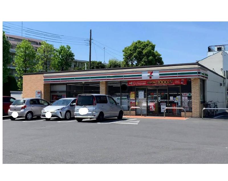 コンビニ　セブン-イレブン 足立神明１丁目店（コンビニ）まで350m