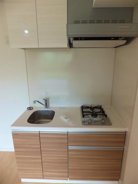 キッチン　２口ガスコンロ完備！