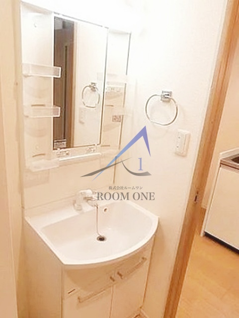 洗面設備　洗面台です。