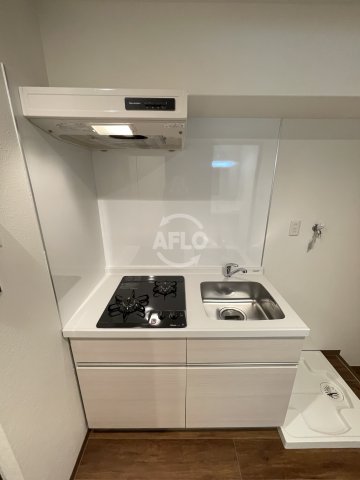 キッチン　リバーサイド道頓堀西　2口キッチン