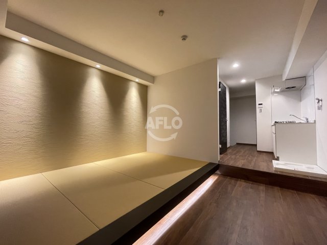 バルコニー　リバーサイド道頓堀西　リビング