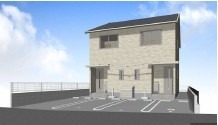 建物外観　完成予想図です。