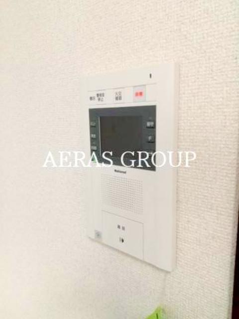 セキュリティ　モニター付きインターホン