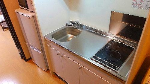 キッチン　２口コンロ