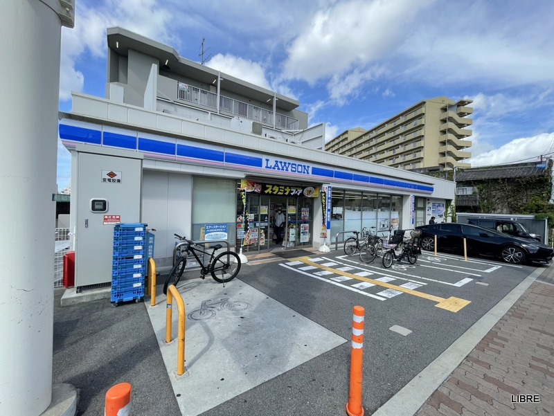 コンビニ　ローソン 此花千鳥橋店（コンビニ）まで84m