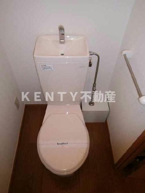 トイレ　ゆったりとした空間のトイレです