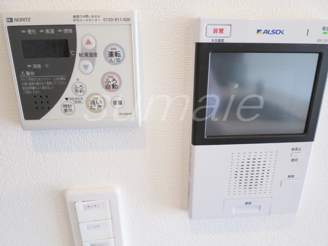 セキュリティ　防犯面も安全なモニター付きオートロックです