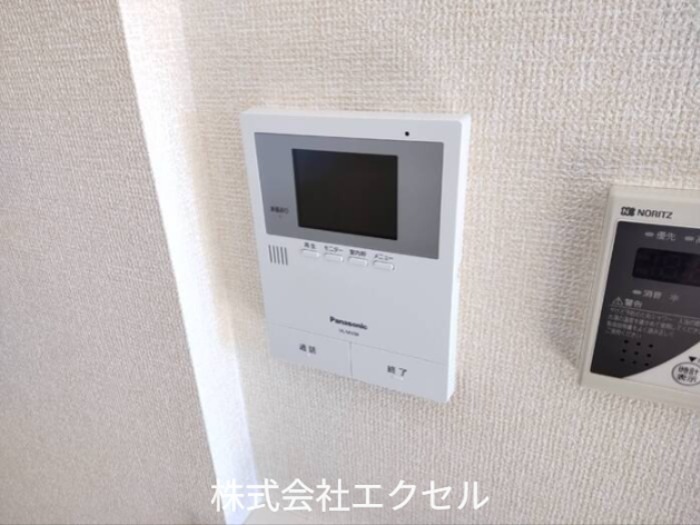 セキュリティ　来訪者の姿を確認できます。
