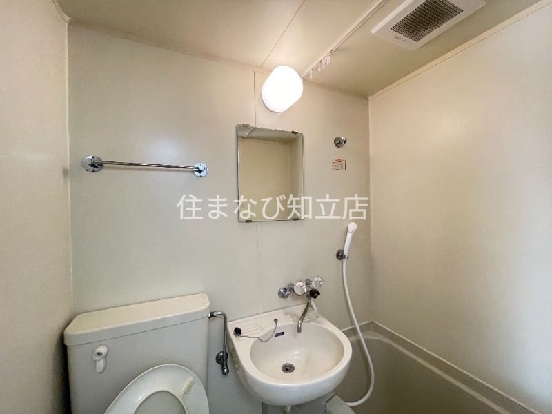 洗面設備　同型別部屋写真