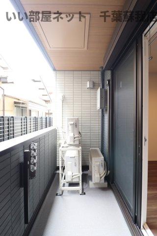 バルコニー　落ち着いた時間を過ごせるバルコニーです