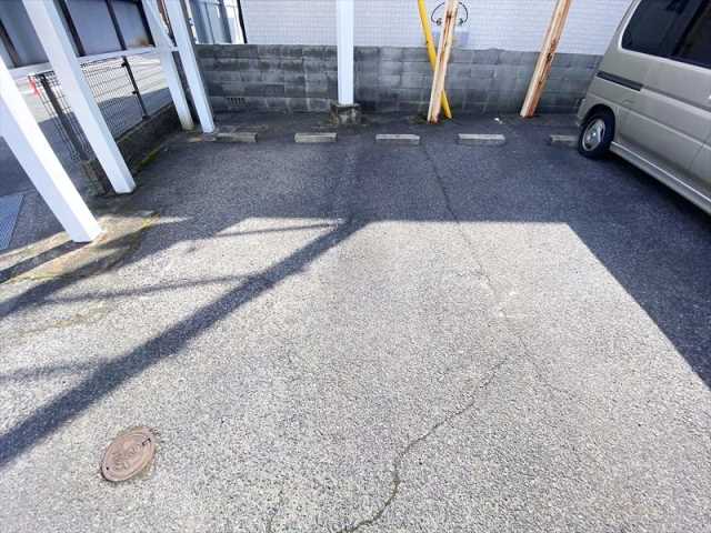 駐車場　眺望