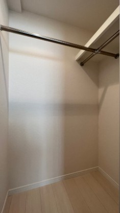 収納　たっぷりとした収納スペースです