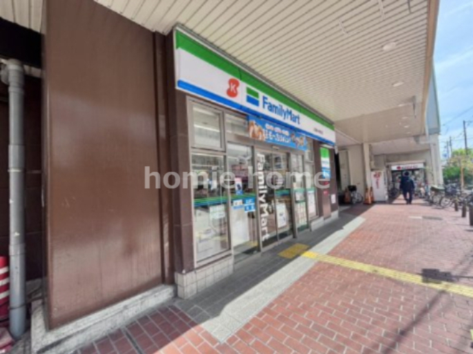 コンビニ　ファミリーマート 近鉄針中野駅店（コンビニ）まで106m