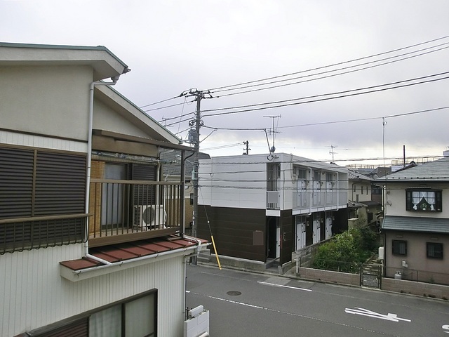 眺望　バルコニーから見た景色です。