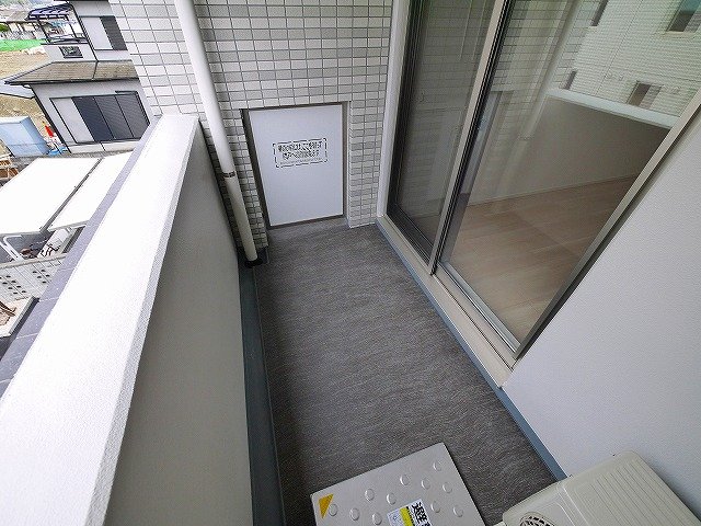 バルコニー　落ち着いた時間を過ごせるバルコニーです