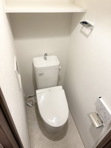 トイレ　ゆったりとした空間のトイレです