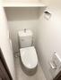 トイレ　ゆったりとした空間のトイレです