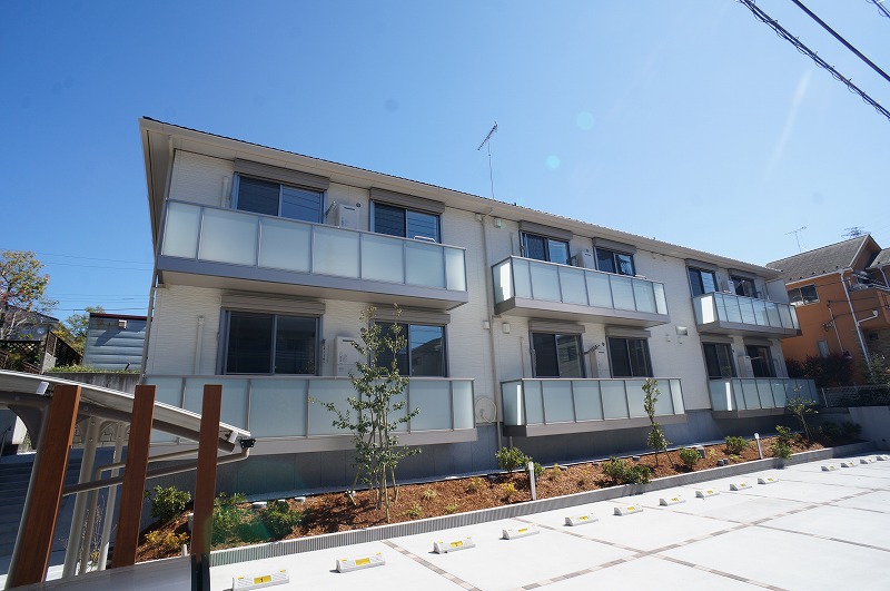 建物外観　積水ハウス施工のシャーメゾン！