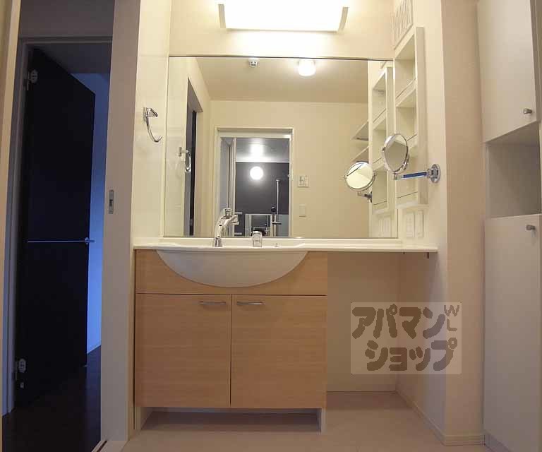 収納　ホテルのような洗面台！