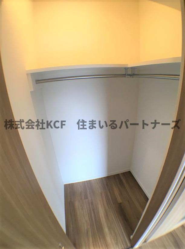 収納　たっぷりとした収納スペースです