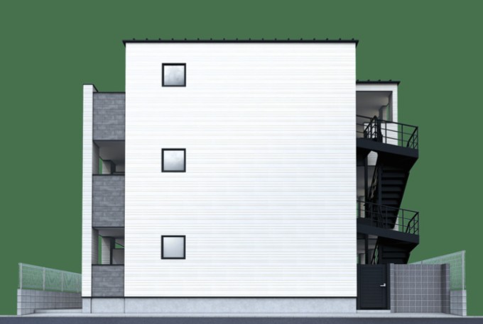 建物外観　外観パースです。