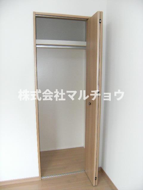 収納　十分な収納スペースがあります