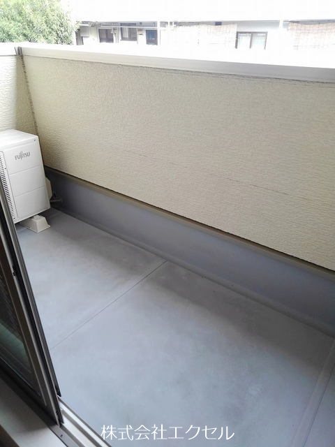 バルコニー　眺望良好です。