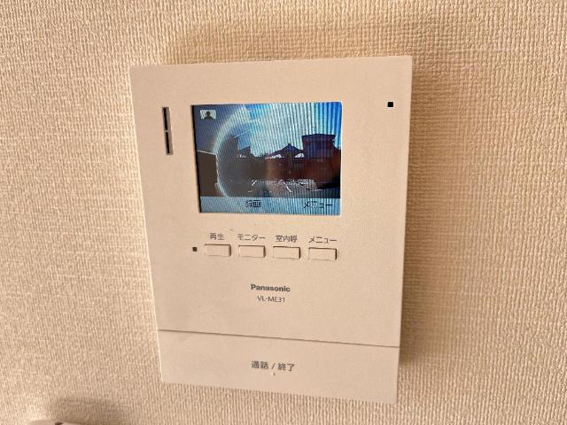 セキュリティ　カメラ付インターホン（イメージ）
