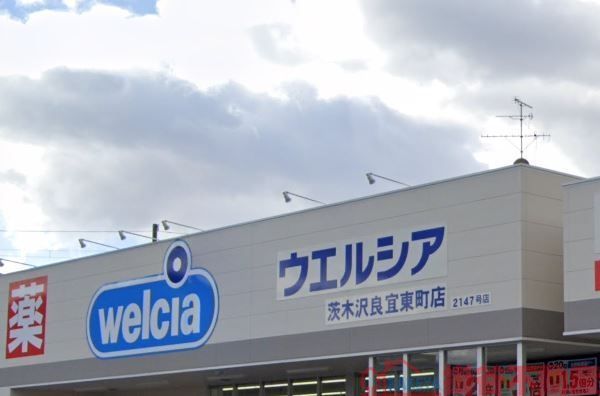 ドラックストア　ウエルシア茨木沢良宜東町店（ドラッグストア）まで530m